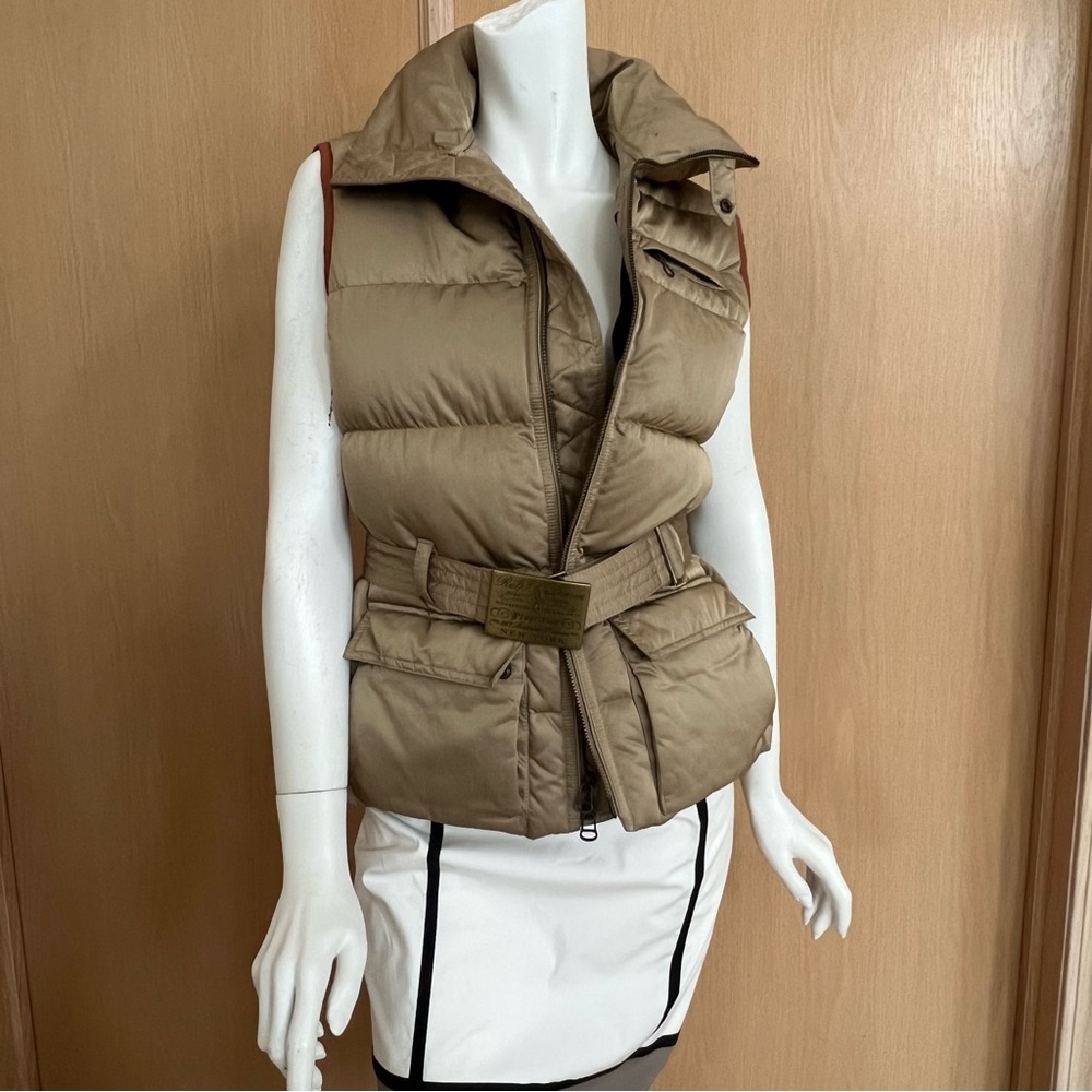 RALPH LAUREN BLUE LABEL Quilted Down Vest